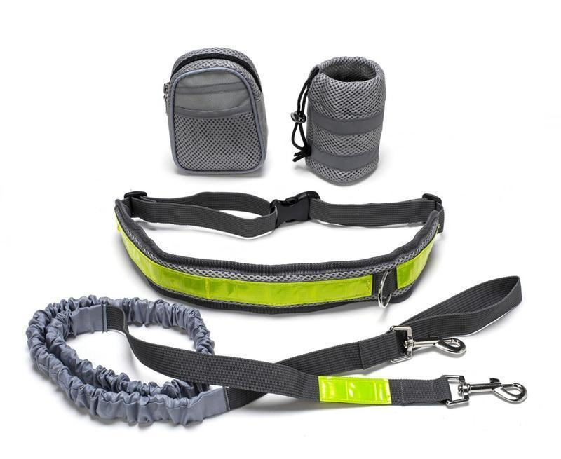 The TrailLink System - Adjustable Hands-Free Dog Leash with Storage | TrailLinkGear