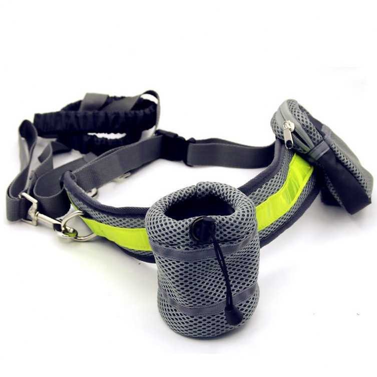 The TrailLink System - Adjustable Hands-Free Dog Leash with Storage | TrailLinkGear